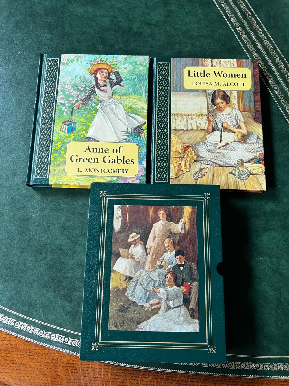 Collectible Hardcover Book Set Little Women and Anne of Green Gables